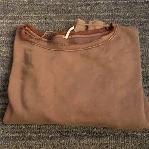 oversized free people sweatshirt